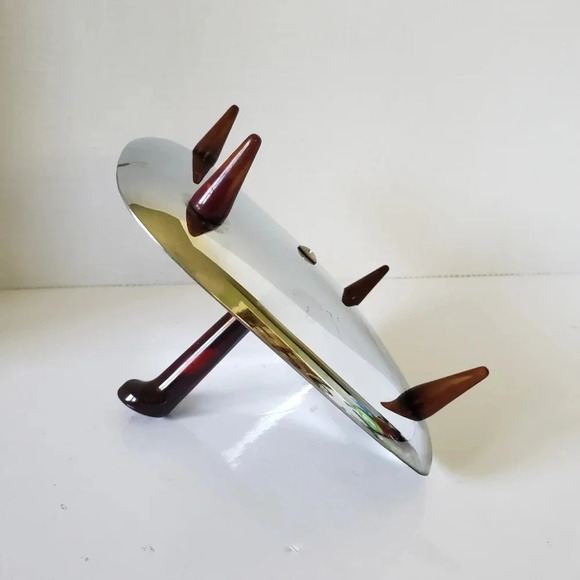 Vintage Retro Gourmates Serving Tray with Bakelite Handle/Feet. - Picture 4 of 7